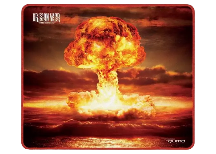 Клавиатура, мышь и коврик для мыши QUMO Wartime, Проводное, Чёрный