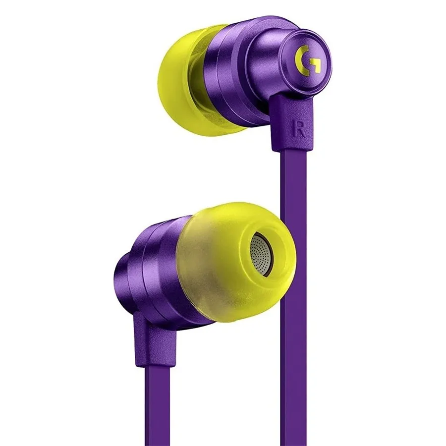 Căști gaming Logitech G333, Cu fir, Violet