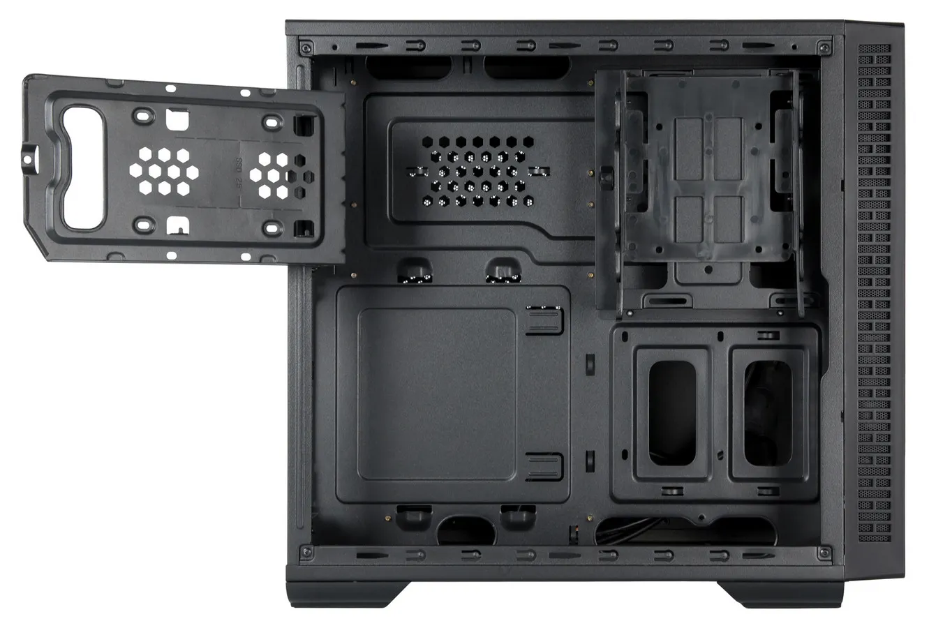 Carcasă PC Chieftec UK-02B-OP, Mini-Tower, ATX, Negru