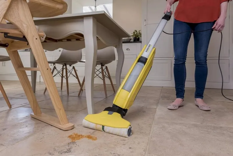 Mop electric Karcher FC 5, Galben