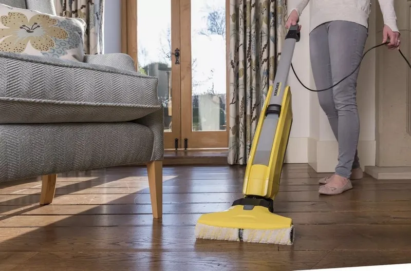 Mop electric Karcher FC 5, Galben