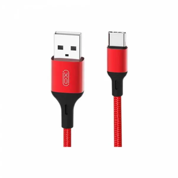 Cablu încărcare și sincronizare XO NB143, Micro-USB/USB Type-A, 2m, Roșu