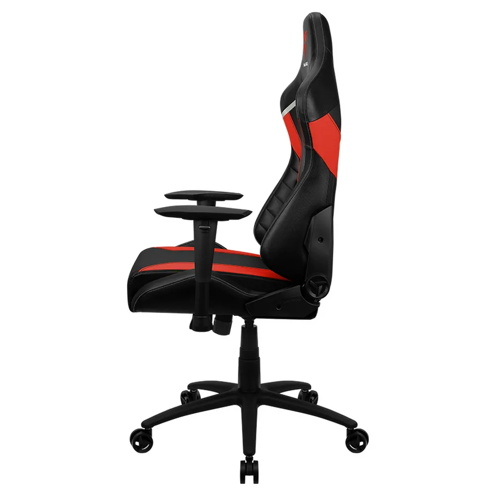 Scaun Gaming ThunderX3 TC3, PU Piele, Negru/Rosu