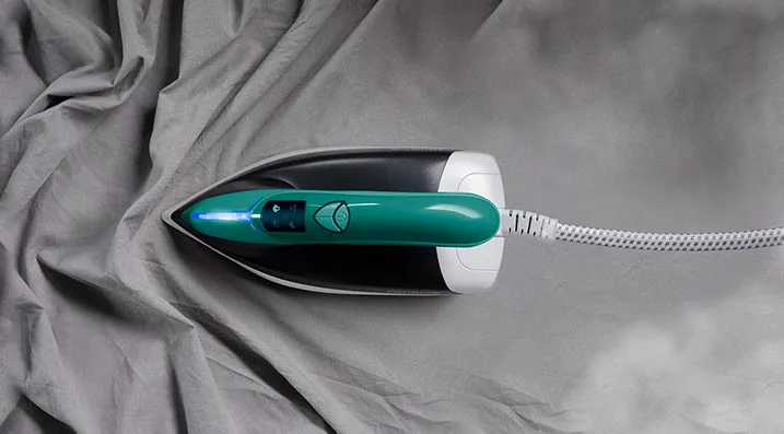 Fier de călcat cu generator de abur Polaris PSS7510K, 3000W, Verde