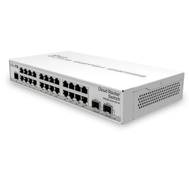 Коммутатор маршрутизатора MikroTik CRS326-24G-2S+IN, Белый