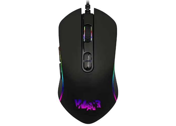 Клавиатура, мышь и коврик для мыши QUMO Wartime, Проводное, Чёрный