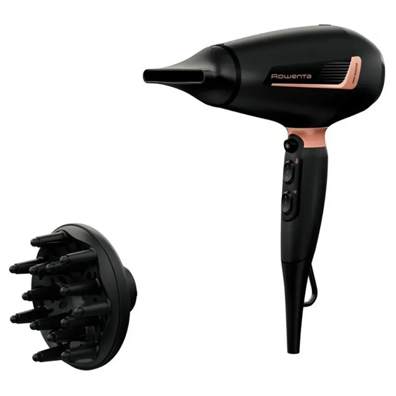 Фен Rowenta Pro Expert CV8830F0, 2200 Вт, Чёрный