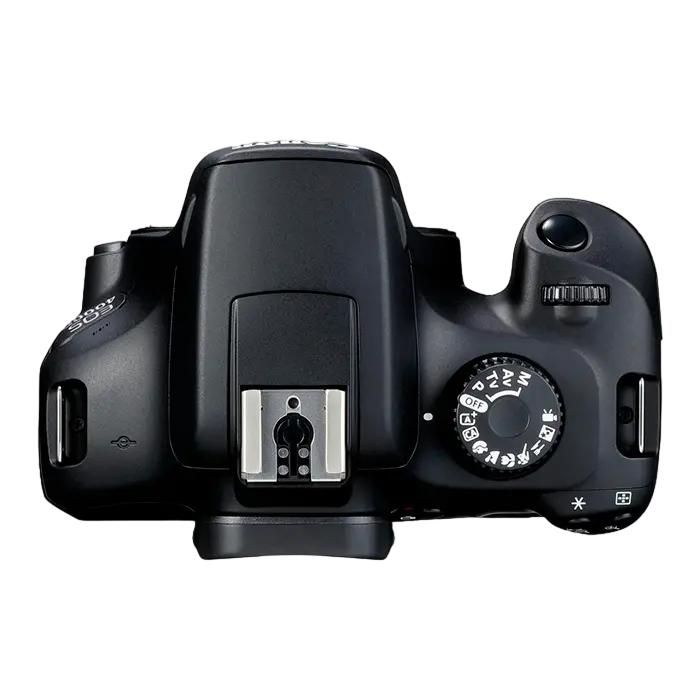 Aparat foto DSLR Canon EOS 4000D & EF-S 18-55mm III + SB130 + 16GB, Negru