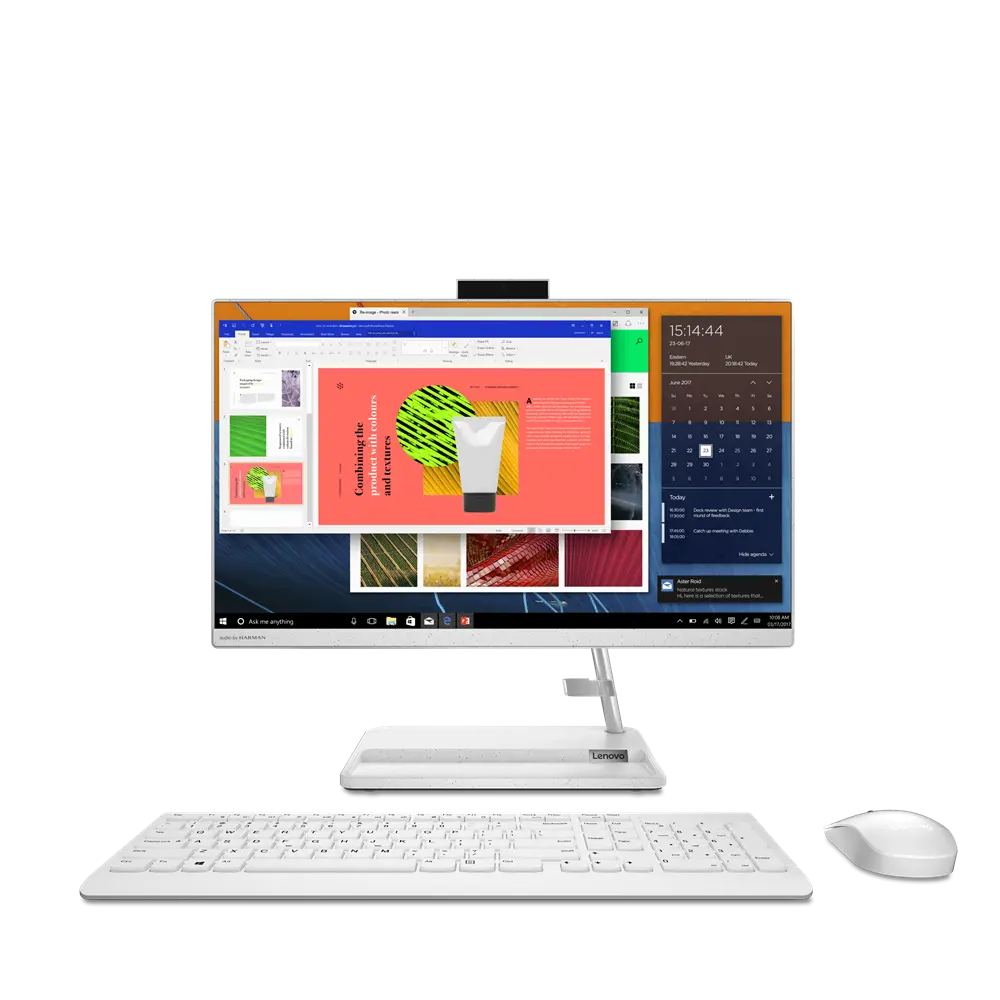 Моноблок Lenovo IdeaCentre 3 22ITL6, 21,5", Intel Core i3-1115G4, 8Гб/256Гб, Без ОС, Белый