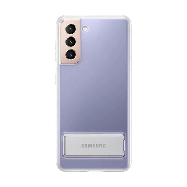 Husă Samsung Clear Standing Cover for Galaxy S21, Transparent