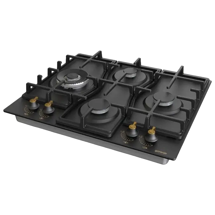 Plită pe gaz Gorenje GW 6D42 CLB, Negru