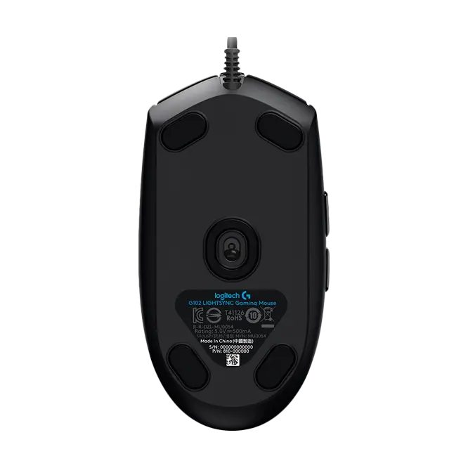 Игровая мышь Logitech G102, Чёрный