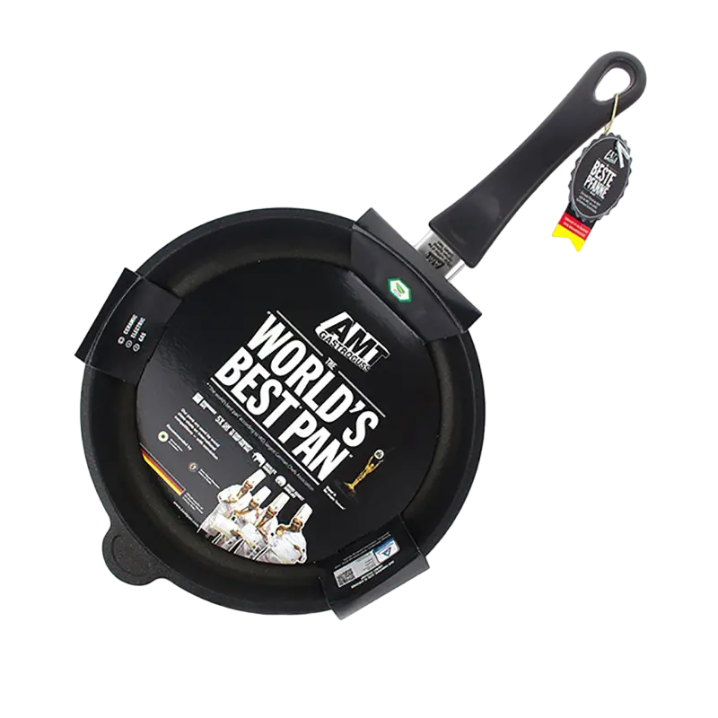 Сковорода AMT Gastroguss AMT-526-E, 1,6л, 26см, Чёрный