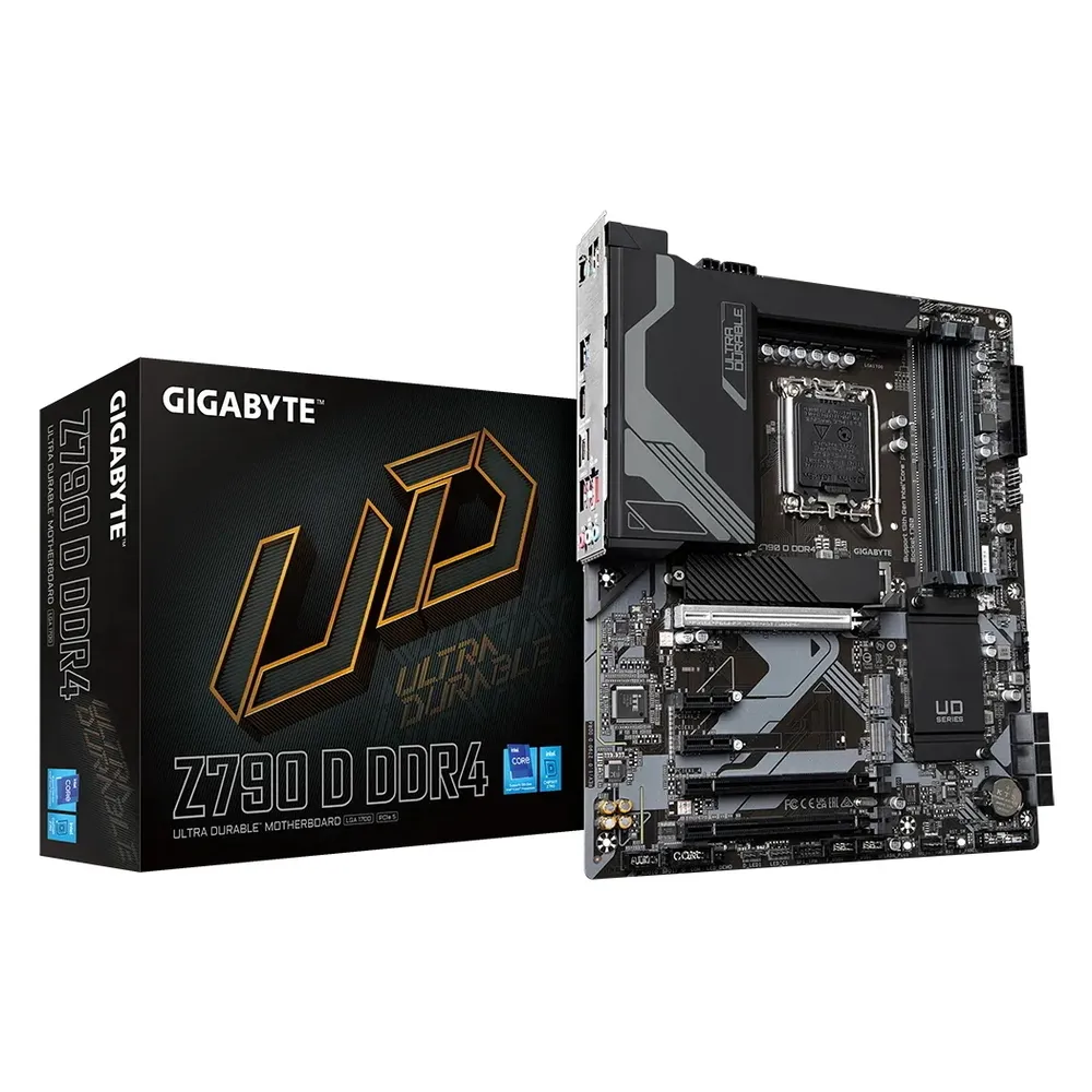 Материнская плата Gigabyte Z790 D DDR4, LGA1700, Intel Z790, ATX