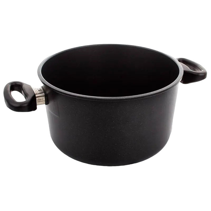 Кастрюля AMT Gastroguss AMT-924SK-E-SET, 5л, 24см, Чёрный