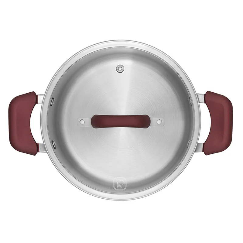 Набор кастрюль Rondell RDS-822, 5,6л, 24см, Нержавеющая сталь