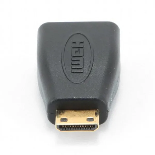 Adaptor Video Cablexpert A-HDMI-FC, HDMI (F) - mini-HDMI (M), Negru