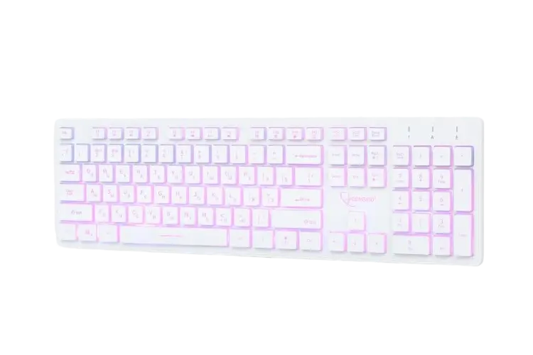 Tastatură Gembird KB-UML3-01-W-RU, Cu fir, Alb