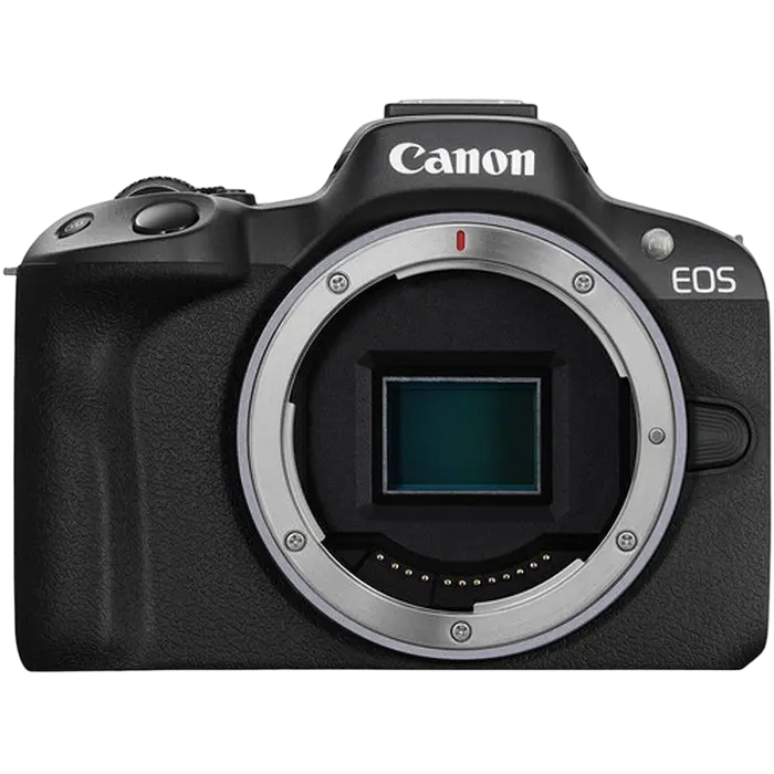 Aparat Foto Mirrorless Canon EOS R50 Black, BODY, Negru