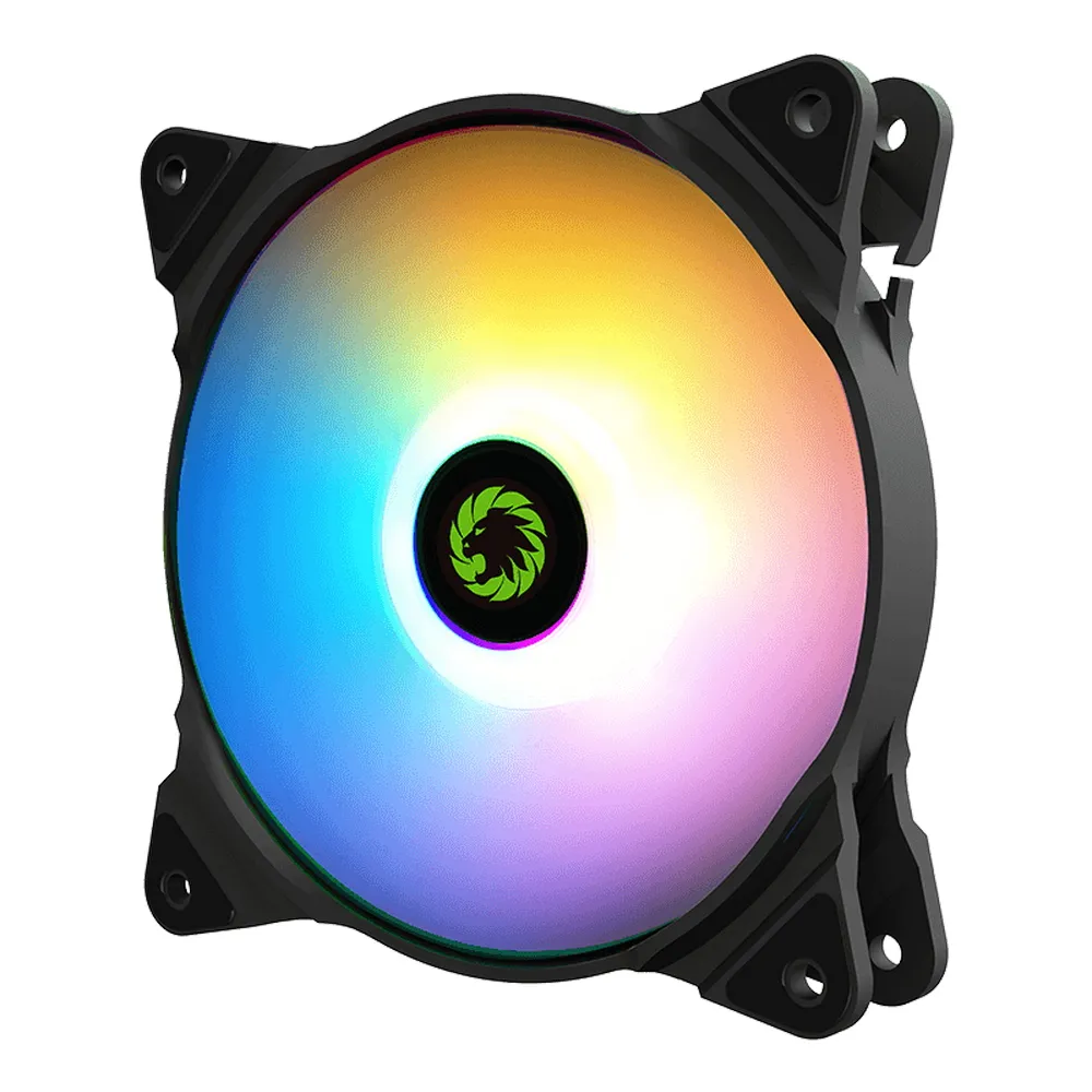 Ventilator PC Gamemax FN-12Rainbow-C, 120 mm