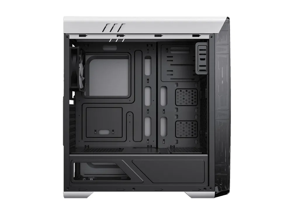 Carcasă PC Gamemax MoonLight FRGB, Midi-Tower, ATX, Alb
