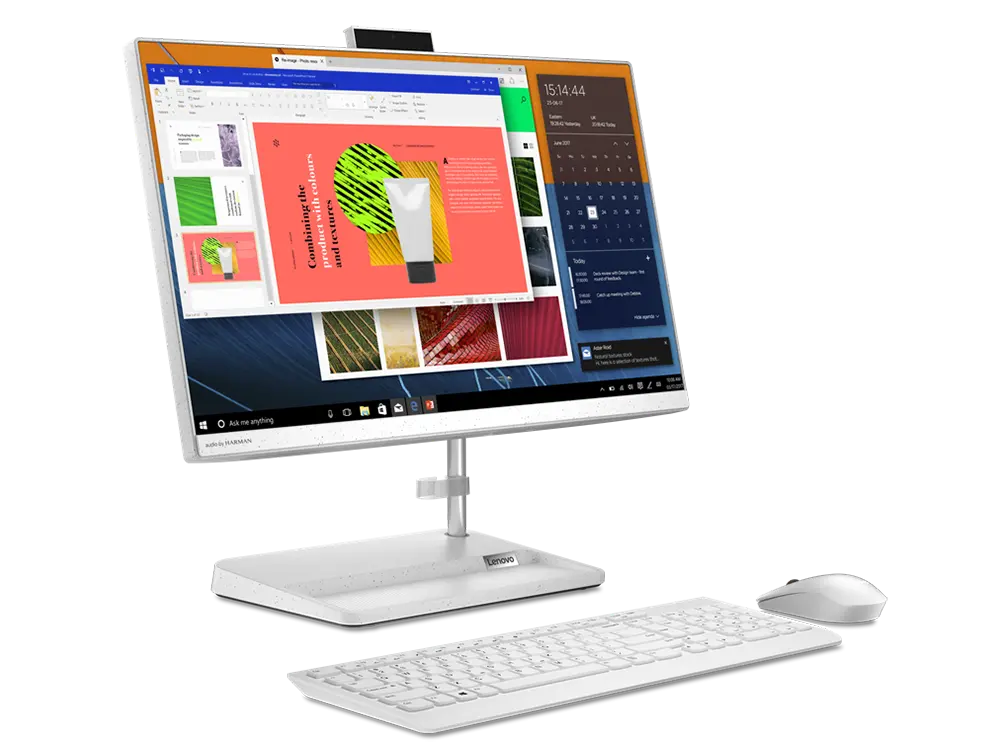 Моноблок Lenovo IdeaCentre 3 22ITL6, 21,5", Intel Core i3-1115G4, 8Гб/256Гб, Без ОС, Белый