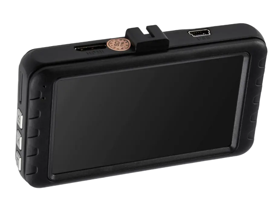 Cameră auto DVR Globex GE-112, Full-HD 1080P, Negru