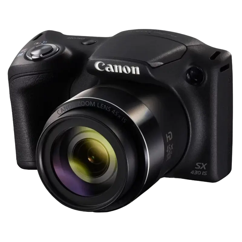 Aparat Foto Compact Canon PowerShot SX430 IS, Negru