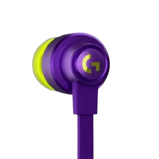 Căști gaming Logitech G333, Cu fir, Violet