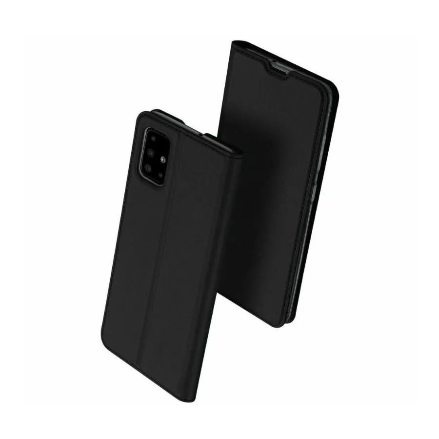Чехол книжка Xcover Galaxy A51 - Soft Book, Чёрный