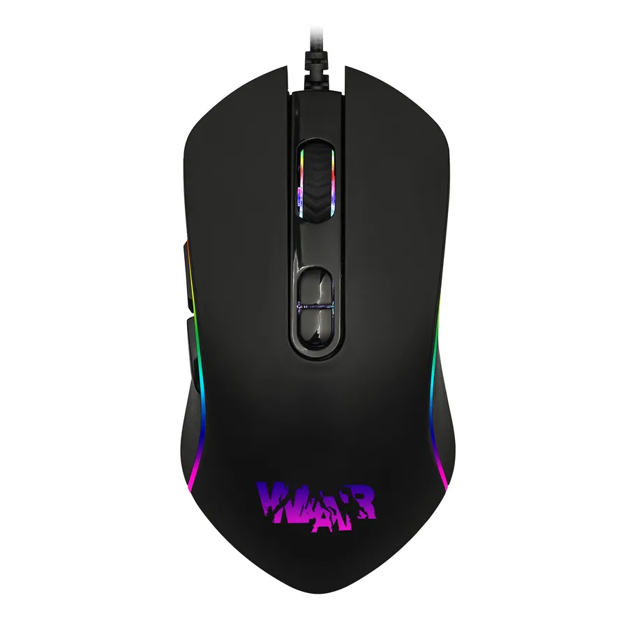 Клавиатура, мышь и коврик для мыши QUMO Wartime, Проводное, Чёрный