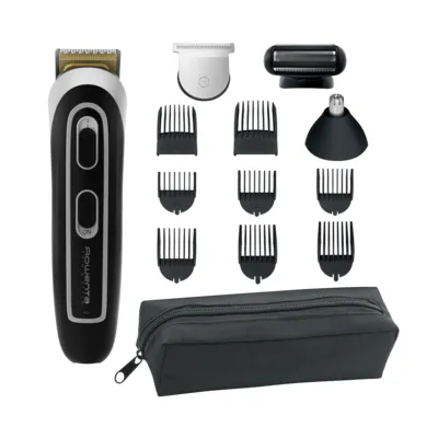 Trimmer pentru bărbați Rowenta 13-in-1 Trimmer TN9140F4, Negru | Argintiu