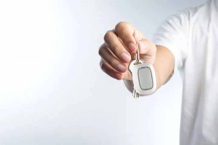 Беспроводная тревожная кнопка Ajax Button, Белый