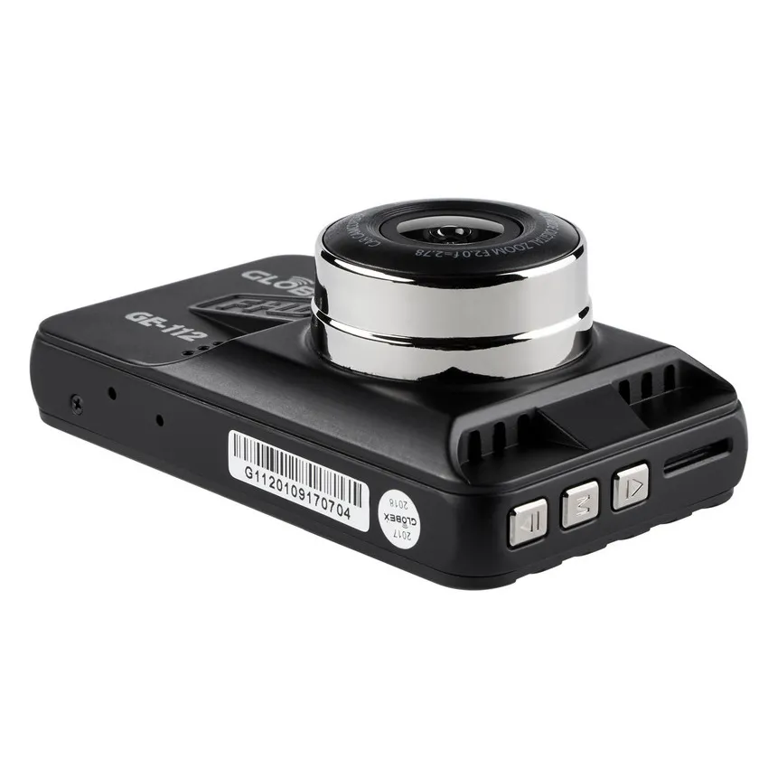 Cameră auto DVR Globex GE-112, Full-HD 1080P, Negru