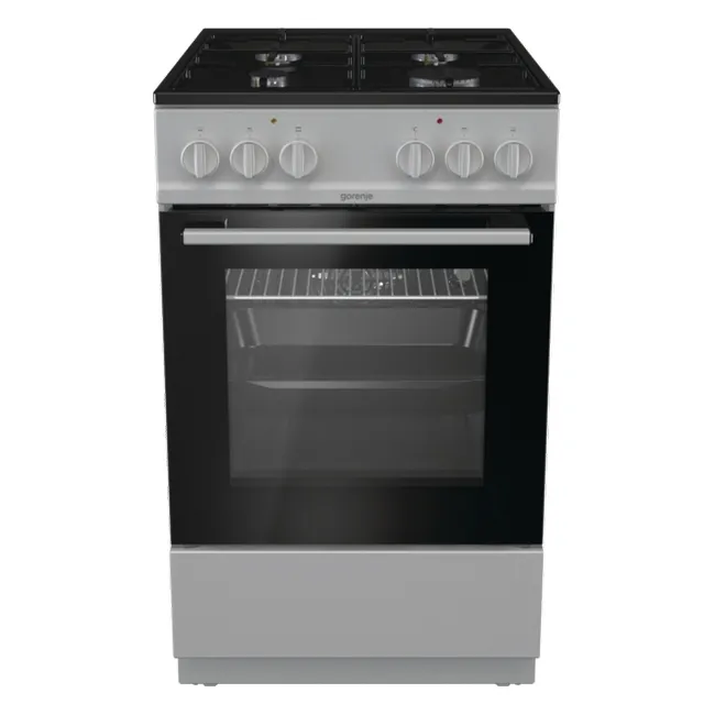 Aragaz Mixt Gorenje MEK3011SB, Argintiu
