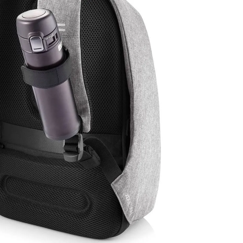 Rucsac pentru Laptop Bobby PRO, 15.6", Piele artificială, Gri