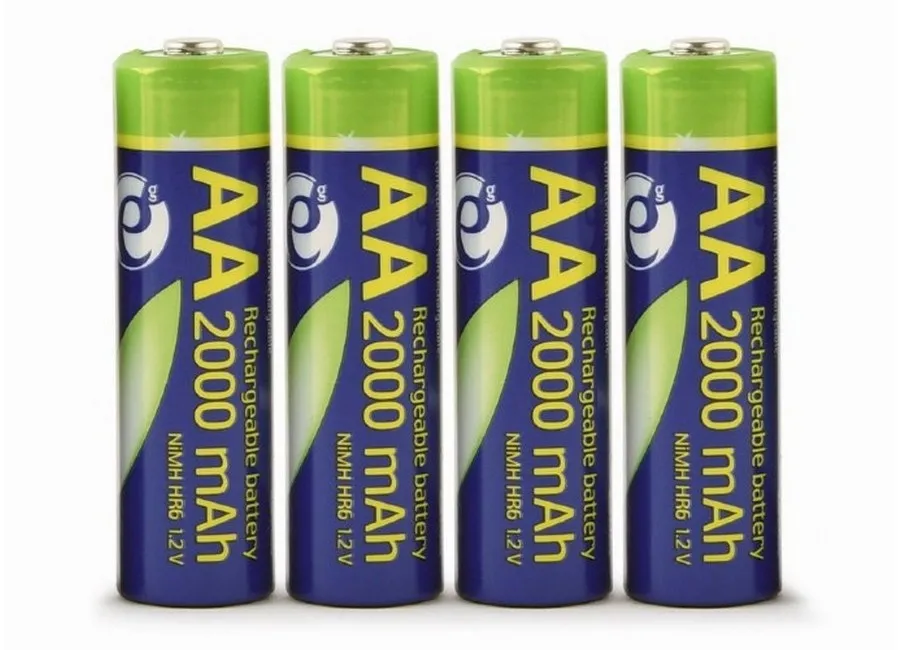 Аккумуляторы Energenie EG-BA-AA20R4-01, AA, 2000мА·ч, 4шт.
