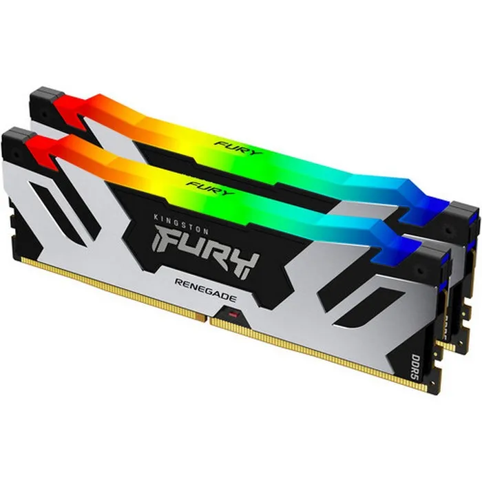 Оперативная память Kingston FURY Renegade RGB, DDR5 SDRAM, 6000 МГц, 64Гб, KF560C32RSAK2-64