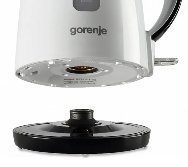 Fierbător electric Gorenje K17PLBW, Alb