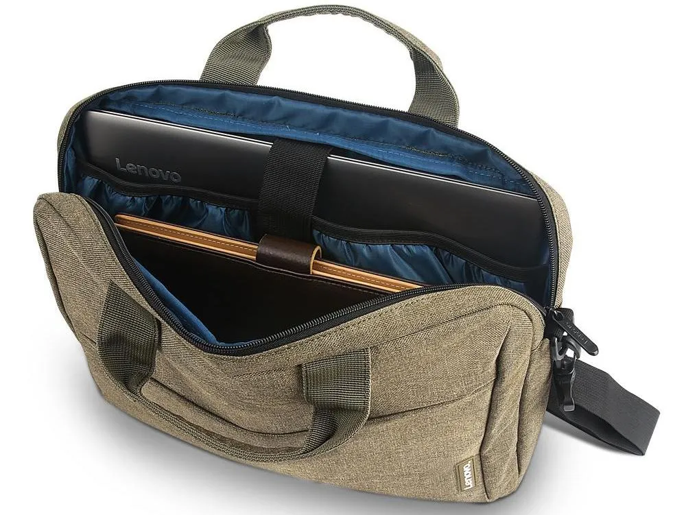 Geantă pentru Laptop Lenovo T210, 15.6", Poliester, Verde