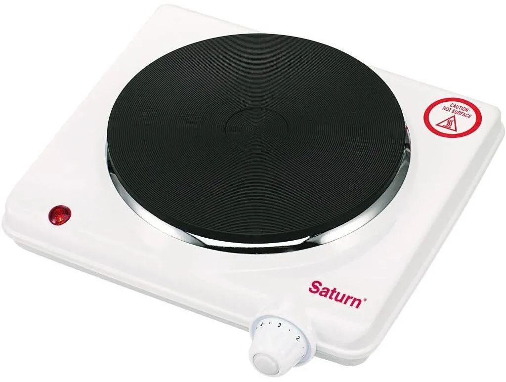Plită electrică mini Saturn ST-EC0180, Alb