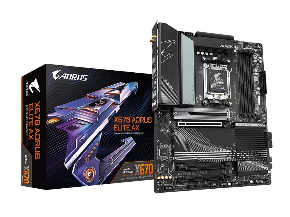 Материнская плата Gigabyte X670 AORUS ELITE AX, AM5, AMD X670, ATX