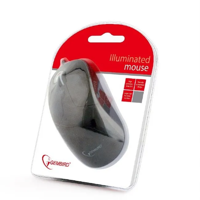 Mouse Gembird MUS-UL-01, Negru
