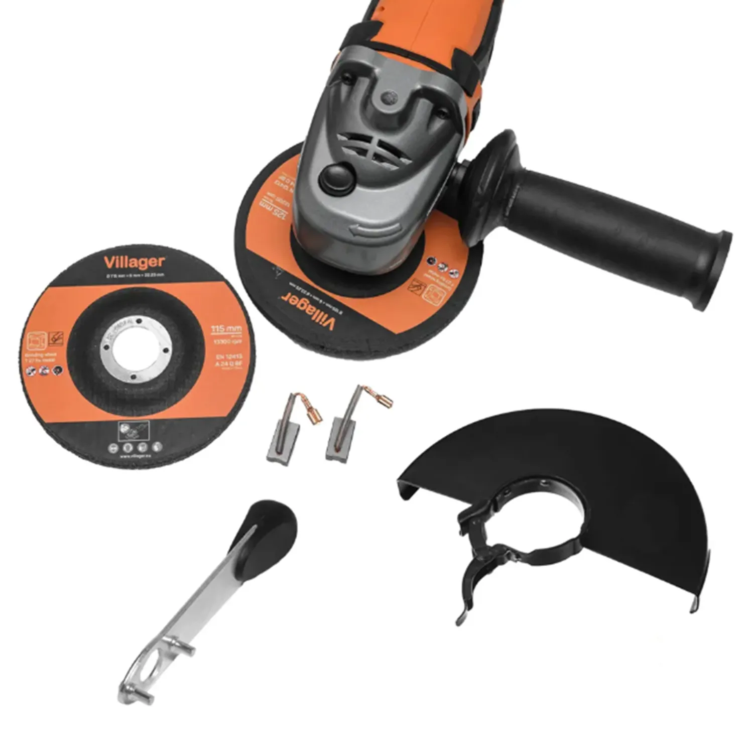 Аккумуляторная угловая шлифовальная машина Villager VLP 4520