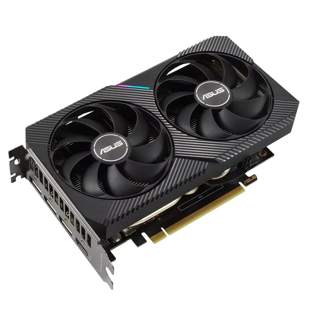 Видеокарта ASUS DUAL-RTX3050-O8G,  8GB GDDR6 128бит