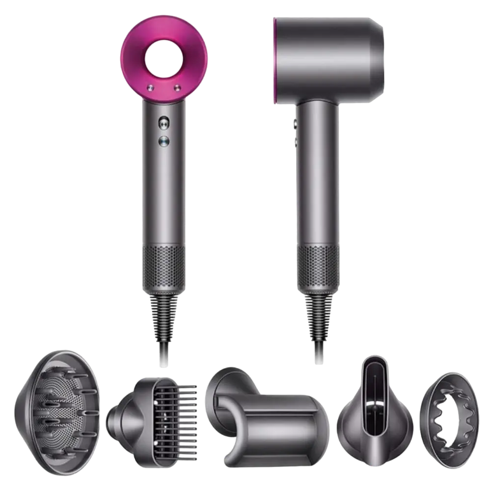 Фен Dyson HD07, 1600Вт, Фуксия