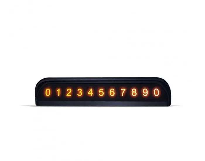 Cartela de parcare JOYROOM JR-ZS173, Negru. 