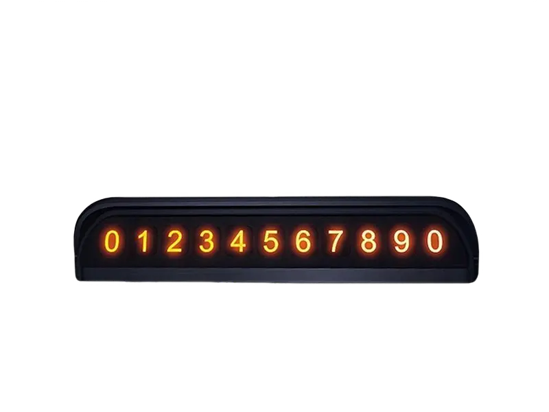 Cartela de parcare JOYROOM JR-ZS173, Negru. 