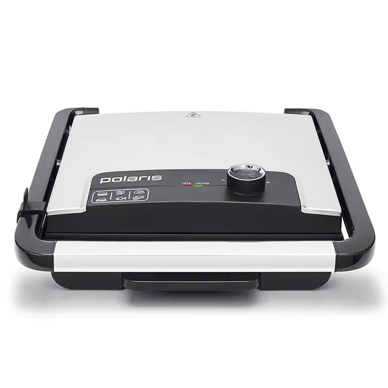 Grătar electric Polaris PGP 1502, 2000W, Oțel Inoxidabil Negru