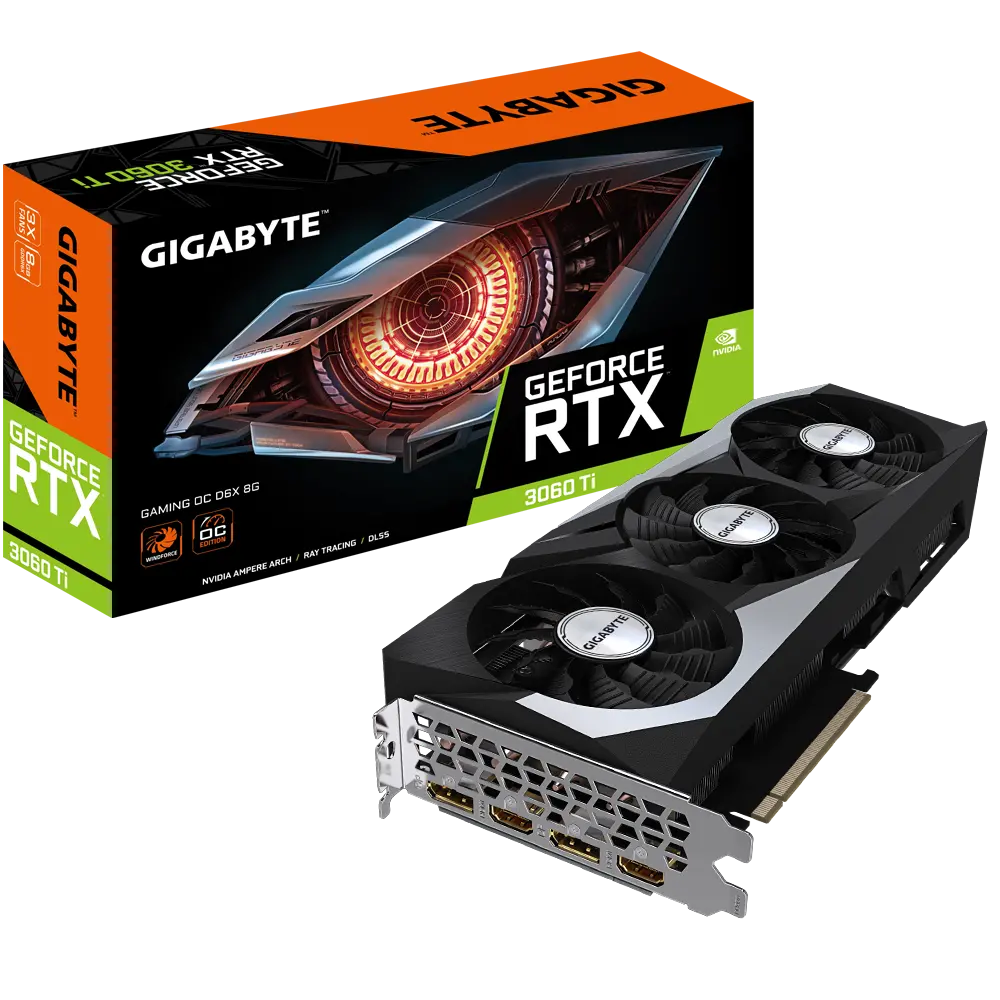 Видеокарта Gigabyte GV-R76GAMING OC-8GD,  8GB GDDR6 128бит (GV-R76GAMING OC-8GD)